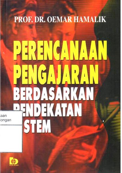 Perencanaan Pengajaran Berdasarkan Pendekatan Sistem