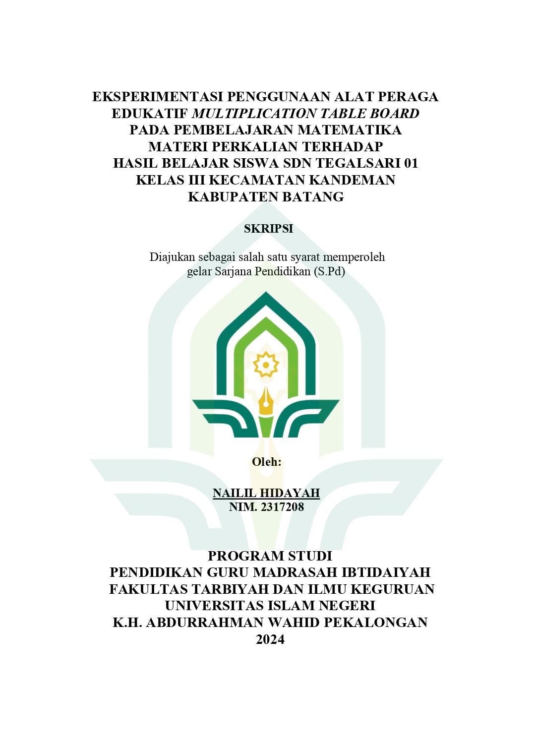 Pembentukan Karakter Siswa Kelas V melalui Implementasi P5 (Proyek Penguatan Profil Pelajar Pancasila) di MI YMI Wonopringgo 02 kabupaten Pekalongan