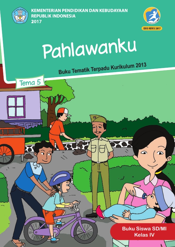 Tematik 5 Pahlawanku; Siswa 2017 Kelas 04 SD