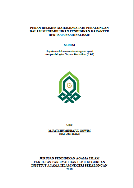Peran Resimen Mahasiswa IAIN Pekalongan Dalam Menumbuhkan Pendidikan Karakter Berbasis Nasionalisme