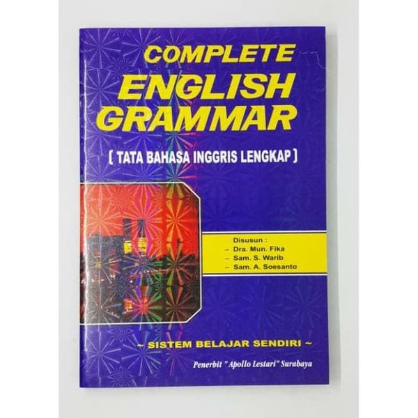 Complete English Grammar (Tata Bahasa Inggris Lengkap)