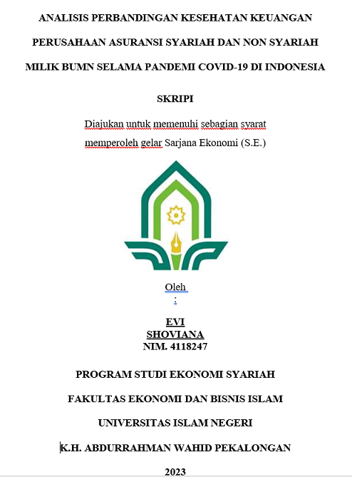 Analisis Perbandingan Kesehatan Keuangan Perusahaan Asuransi Syariah dan Non Syariah Milik BUMN Selama Pandemi Covid-19 di Indonesia