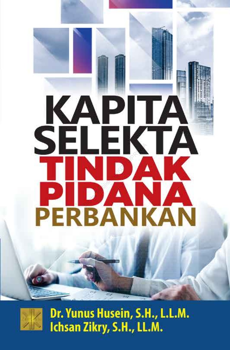 Kapita Selekta Tindak Pidana Perbankan