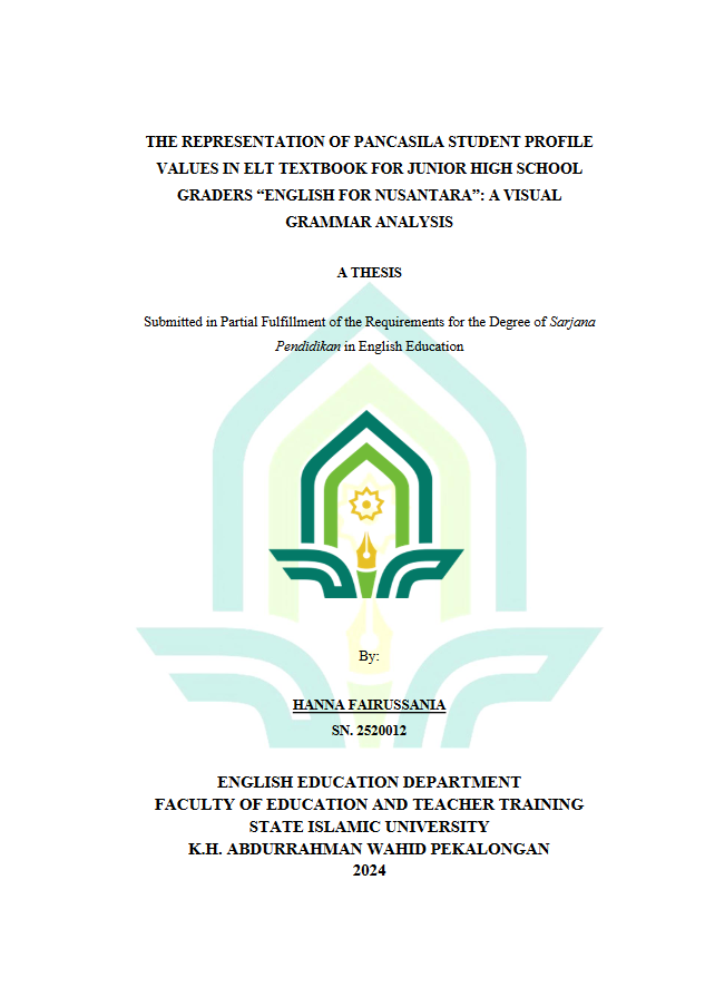 The Representation Of Pancasila Student Profile Values In ELT Textbook For Junior High School Graders 