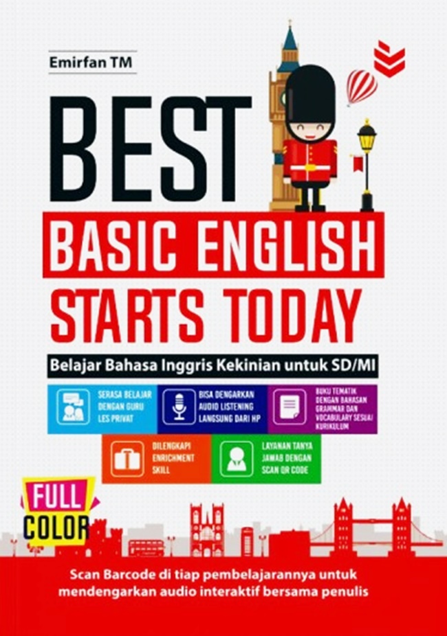 Best Basic English Starts Today : Belajar Bahasa Inggris Kekinian untuk SD/MI