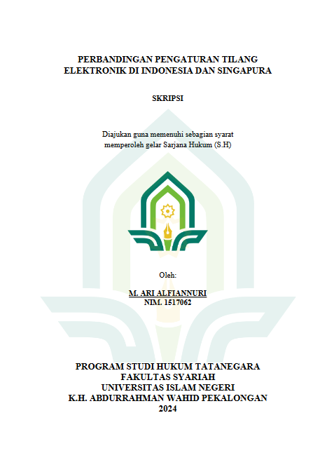 Perbandingan Pengaturan Tilang Elektronik Di Indonesia Dan Singapura