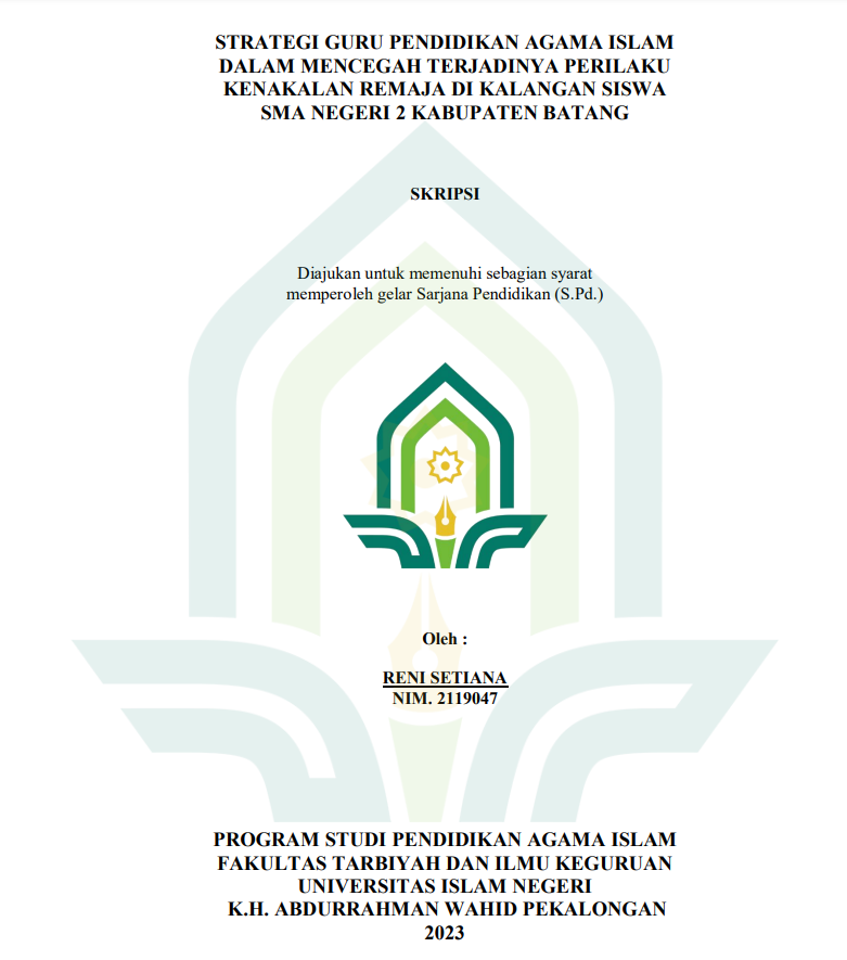 Penerapan Model Evaluasi Context Input Proces Dan Product (CIPP) Pada Metode An-Nahdliyah Di TPQ Miftahul Huda Desa Kalisari Kecamatan Blado Kabupaten Batang