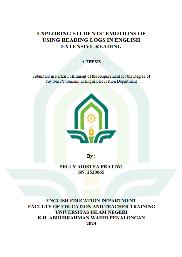 Exploring Students' Emotions Of Using Reading Logs In English Extensive Reading