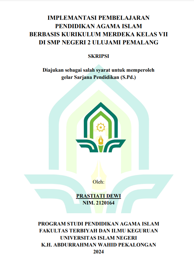 Implementasi Pembelajaran Pendidikan Agama Islam Berbasis Kurikulum Merdeka Kelas VII di SMP Negeri 2 Ulujami Pemalang