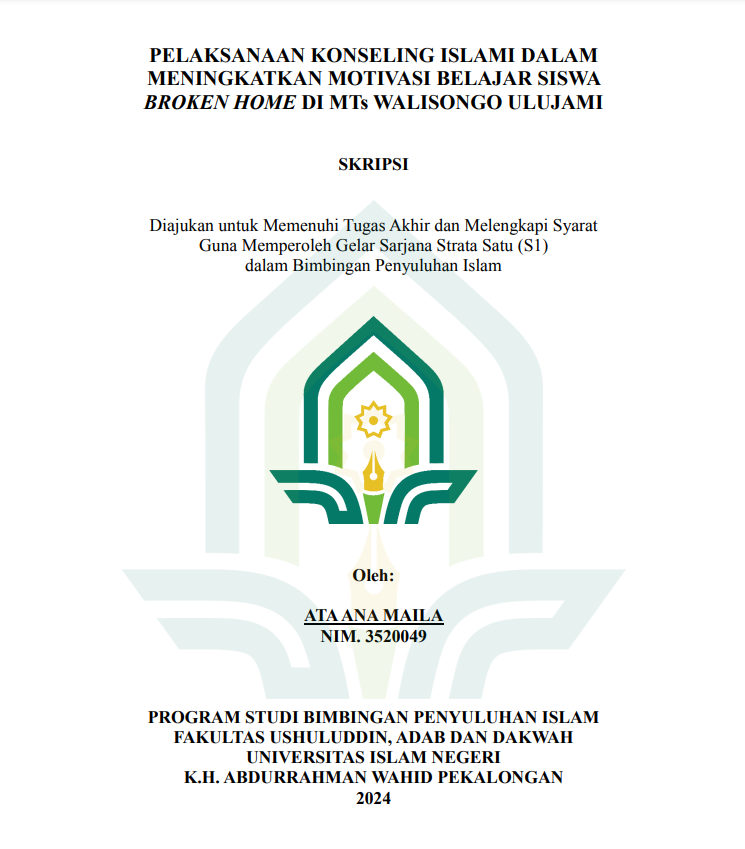 Pelaksanaan Bimbingan Klasikal Berbasis Islami Dalam Membentuk Penerimaan Pada Orangtua Anak Autis di Yayasan Lokatara Bumiayu