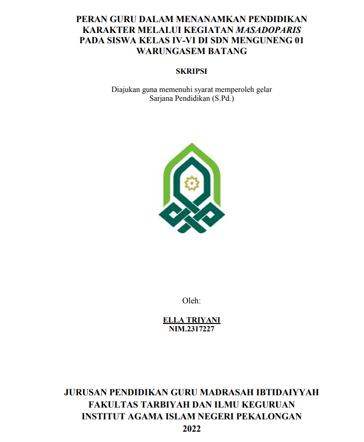 Peningkatan Keterampilan Membaca dengan Menggunakan Metode Drill Kelas I di MI Hidayatul Mubtadi in Jrakahpayung Kabupateng Batang