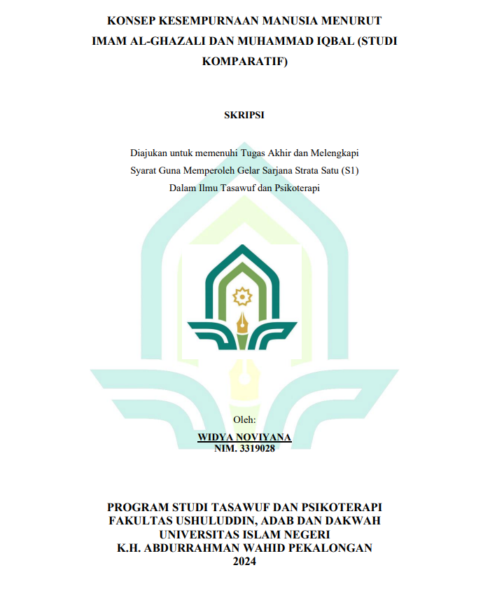 Konsep Kesempurnaan Manusia Menurut Imam Al-Ghazali Dan Muhammad Iqbal (Studi Komparatif)