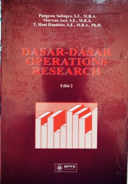 Dasar-Dasar Operations Research