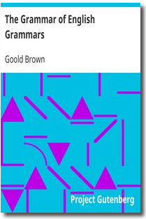 The Grammar of English Grammars