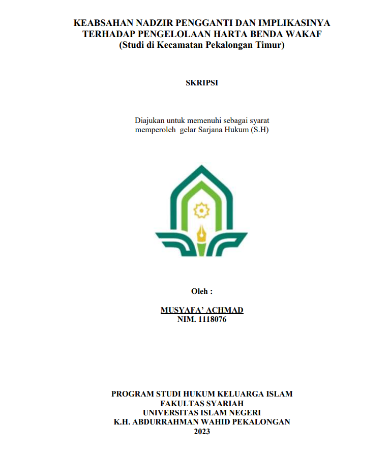 Kesadaran Hukum Masyarakat Terhadap Perceraian di Pengadilan (Studi Masyarakat Desa Tangkil Tengah Terhadap Perceraian di Luar Pengadilan Atas Dasar Pelanggaran Taklik Talak)