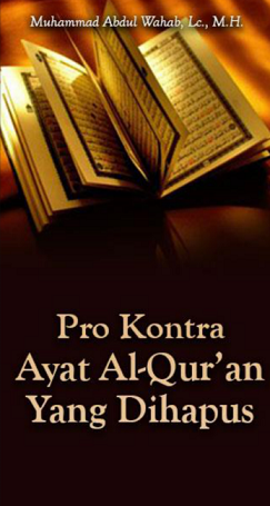 Pro Kontra Ayat Alqur'an Yang di Hapus