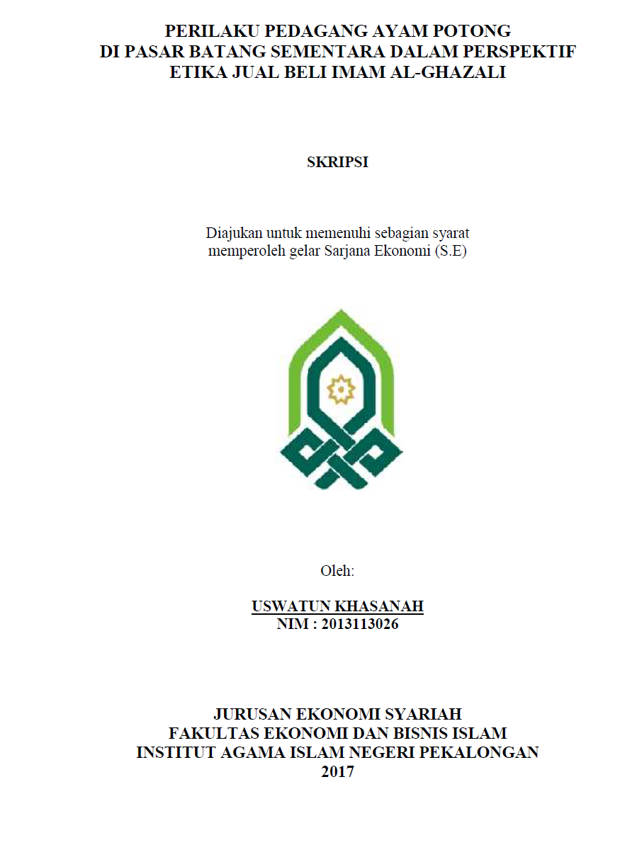 Pengaruh Pendidikan, Pelatihan Akuntansi, Lama Usaha Dan Ukuran Perusahaan Terhadap Penggunaan Informasi Akuntansi (Studi Pada UMKM Batik di Kota Pekalongan)