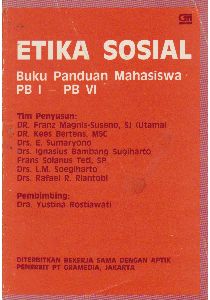 Etika Sosial Buku Panduan Mahasiswa