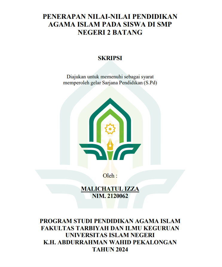 Penerapan Nilai-Nilai Pendidikan Agama Islam Pada Siswa di SMP Negeri 2 Batang