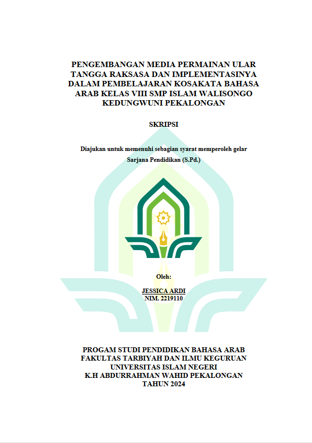 Pengembangan Media  Permainan Ular Tangga Raksasa Dan Implementasinya Dalam Pembelajaran Kosakata Bahasa Arab Kelas VIII SMP Islam Walisongo Kedungwuni Pekalongan