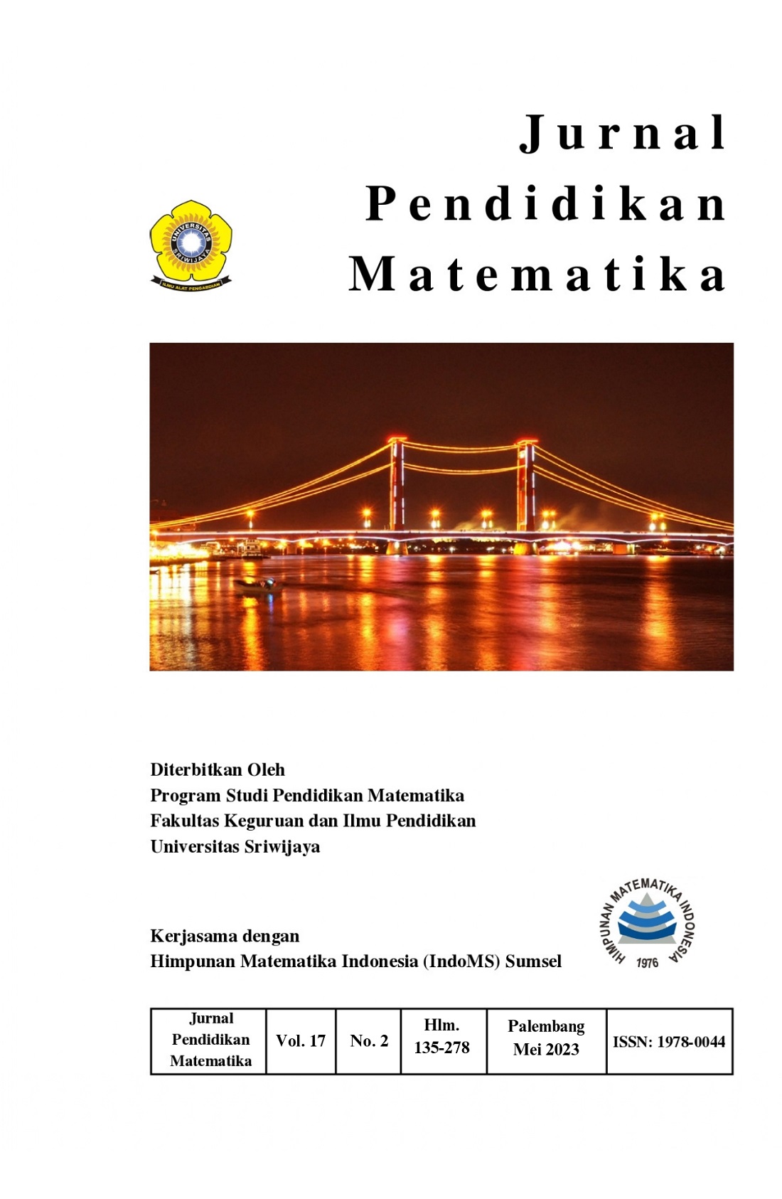 Jurnal Pendidikan Matematika Volume 17 Nomor 2 2023