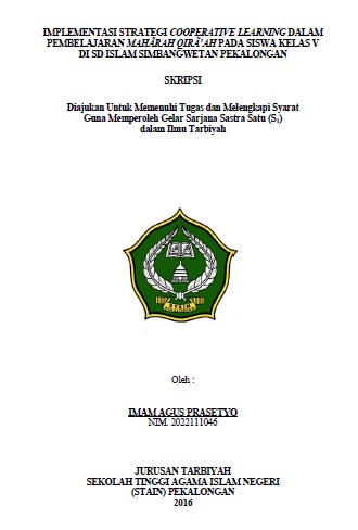 Nilai-Nilai Pendidikan Akhlak Dalam Kitab Tanbihul Mutaallim Karya Ahmad Maisur Sindi Al-Thursidi