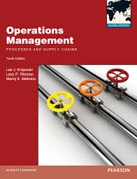 Operations management : Processes and Supply Chains