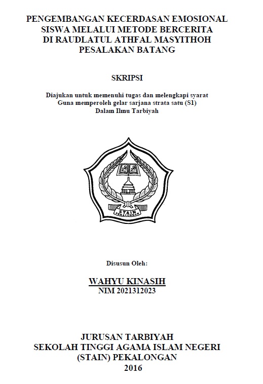 Pengembangan Kecerdasan Emosional Siswa melalui Metode Bercerita Di Roudlatul Athfal Masyithoh Pesalakan Batang